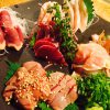 鶏刺し盛り