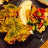 青森産、桜鶏もも肉マスタード焼き 小悪魔風