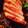 フランス産鴨胸肉のロースト